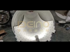 Устойчивая к ударам керамическая облицовка Алюминиевая керамика