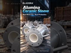Труба из нержавеющей стали с керамической втулкой для транспортировки порошка литиевой батареи